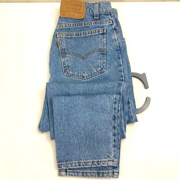 Levi’s Sz 30 VTG 950 Relax Fit Orange Tab Jeans - Picture 1 of 13
